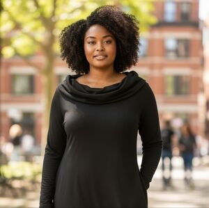 Zara Black Strapless Dress